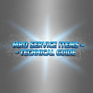 Graphic: MRO Service Items - Technical Guide